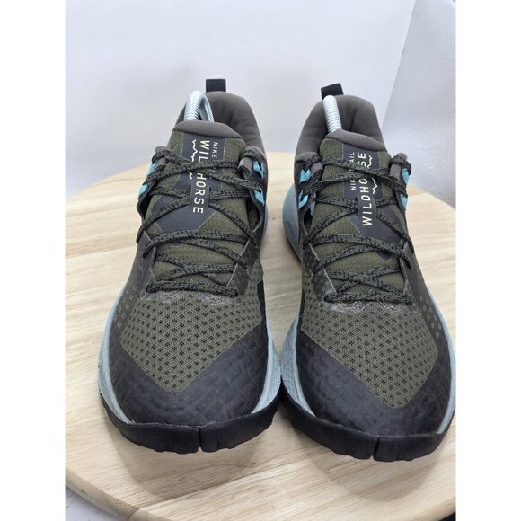 NIKE AIR ZOOM WILDHORSE Womens Running Shoes Sneekers 9.5 Army Green AQ2222-200 - Picture 4 of 8